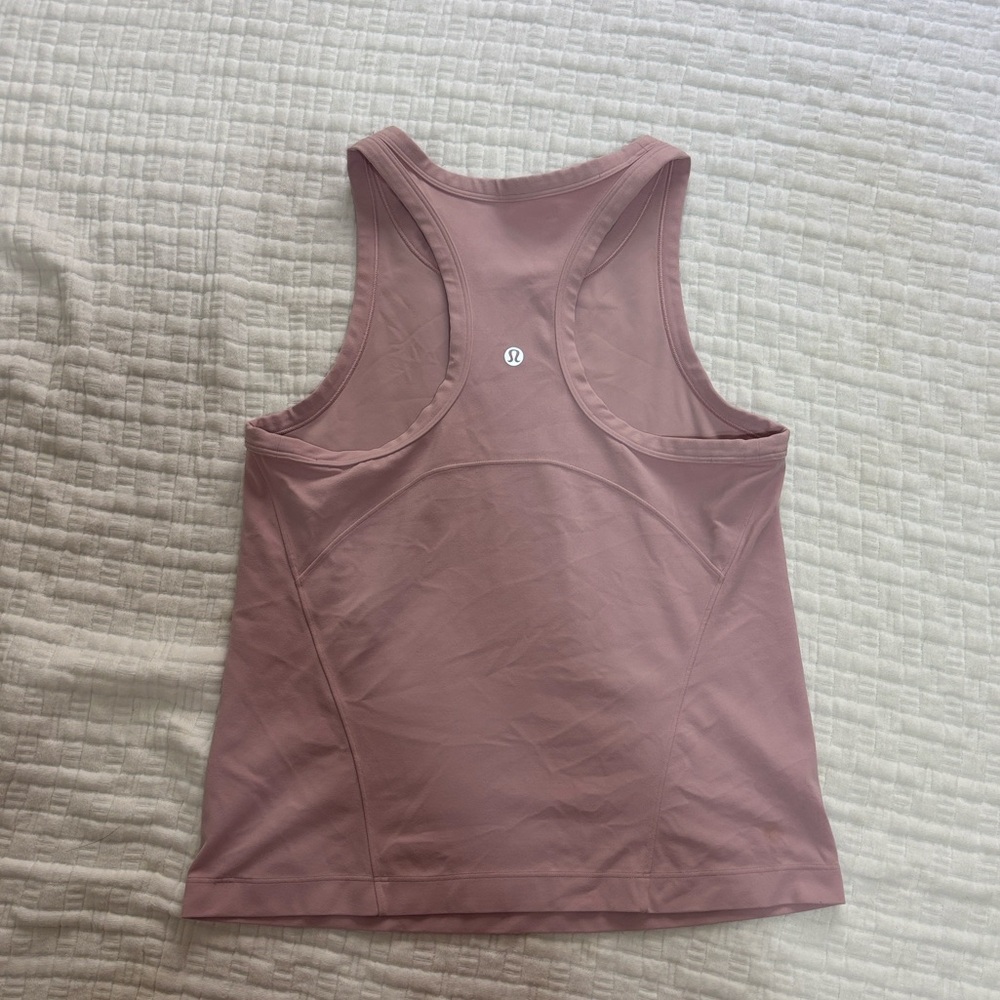 lululemon athletica Mauve Racerback Tank Top